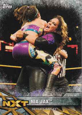 2017 Topps WWE NXT-15 Nia Jax Near Mint