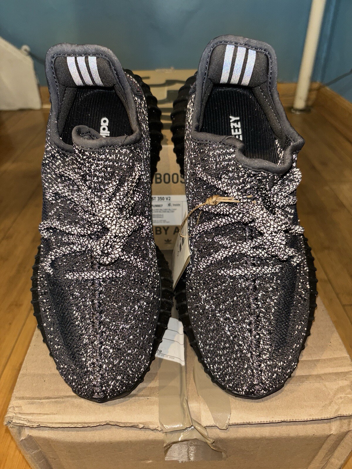 Adidas Yeezy Boost 350 V2 Black Reflective (FU9007) Size 6 Men’s ...