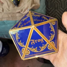Harry potter chocolate frog trinket box