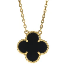 Pre-Owned Van Cleef & Arpels Vintage Alhambra Pendant Yellow Gold