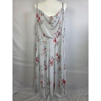 Torrid Gray Floral Maxi Dress Size 3X Boho Cowl Neck Sleeveless Flowy Spring Sum | eBay Torrid Gray Floral Maxi Dress Size 3X Boho Cowl Neck Sleeveless Flowy Spring Sum | eBay