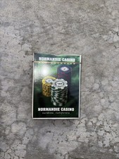 New Deck Of CASINO playing cards Normandie Casino And Showroom, Gardena Cali