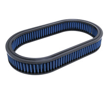 15 Oval Air Cleaner Washable Filter Replacemet Element Holley Fitech Blue