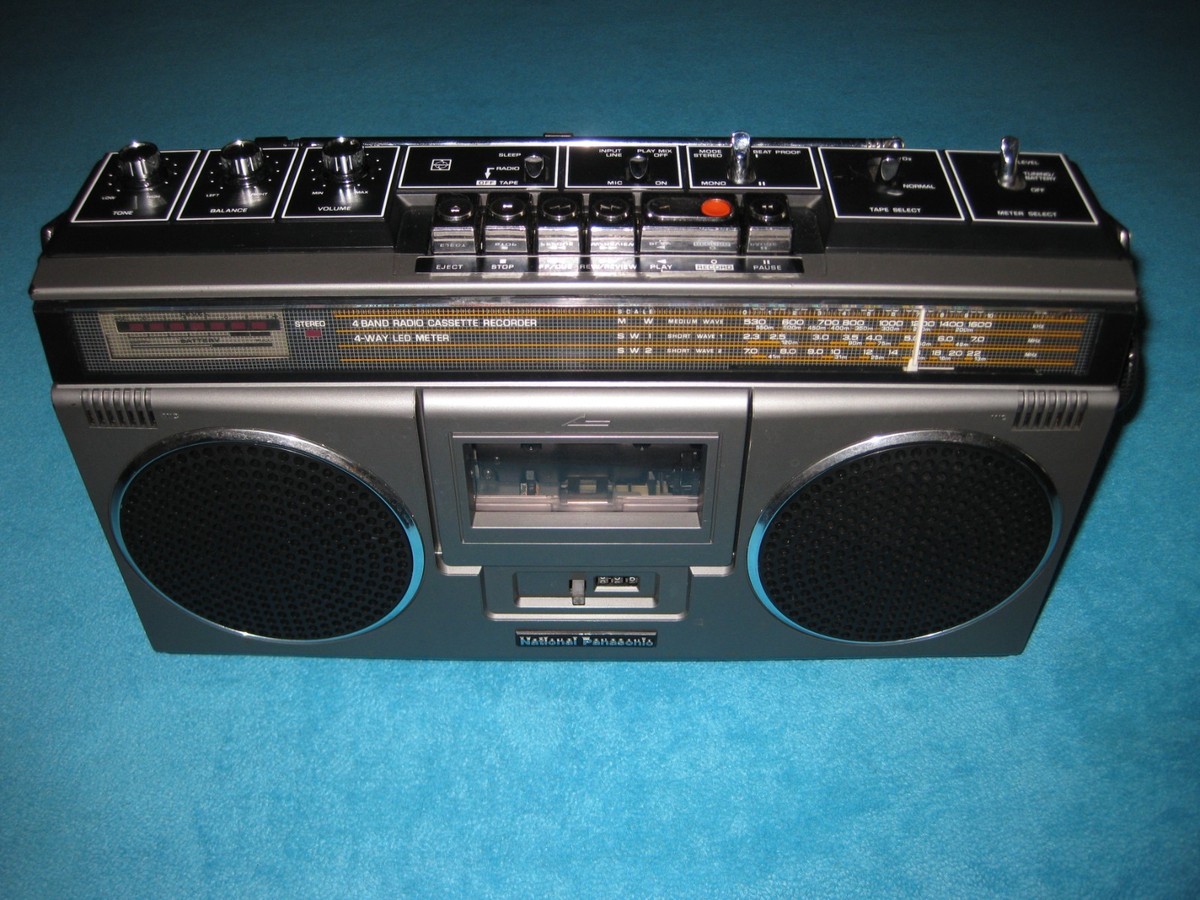 Vintage Japan National Panasonic RQ-4050FD Radio Cassette Recorder