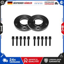 Spurplatten Schwarz Aluminium f�r BMW E60 E92 E46 5x120 72.6mm 30mm Paar M12x1.5