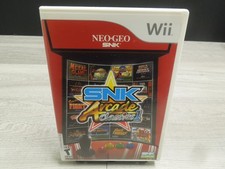 SNK Arcade Classics Vol. 1 2008 Nintendo Wii CIB Complete Video Game