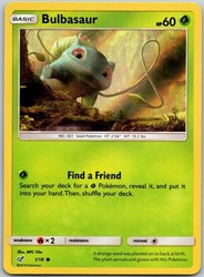 Bulbasaur 1/18 Detective Pikachu Holo Common