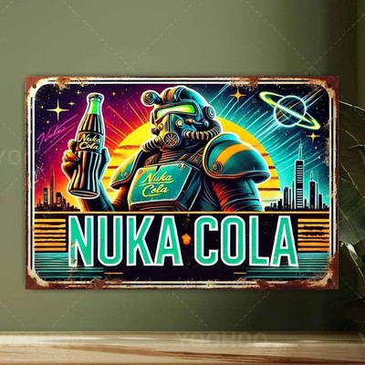 Hephaestus Oil-Oxidized Vintage Aluminum Tin Metal Signs Home Décor 8x12
