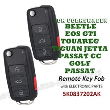 5K0837202AK for VW Beetle Eos Touareg Tiguan Jetta Golf Proximity Remote Key Fob