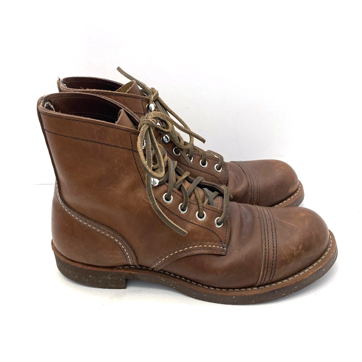 Red Wing Iron Ranger Workwear Lace Up Boots for Men for sale | eBay