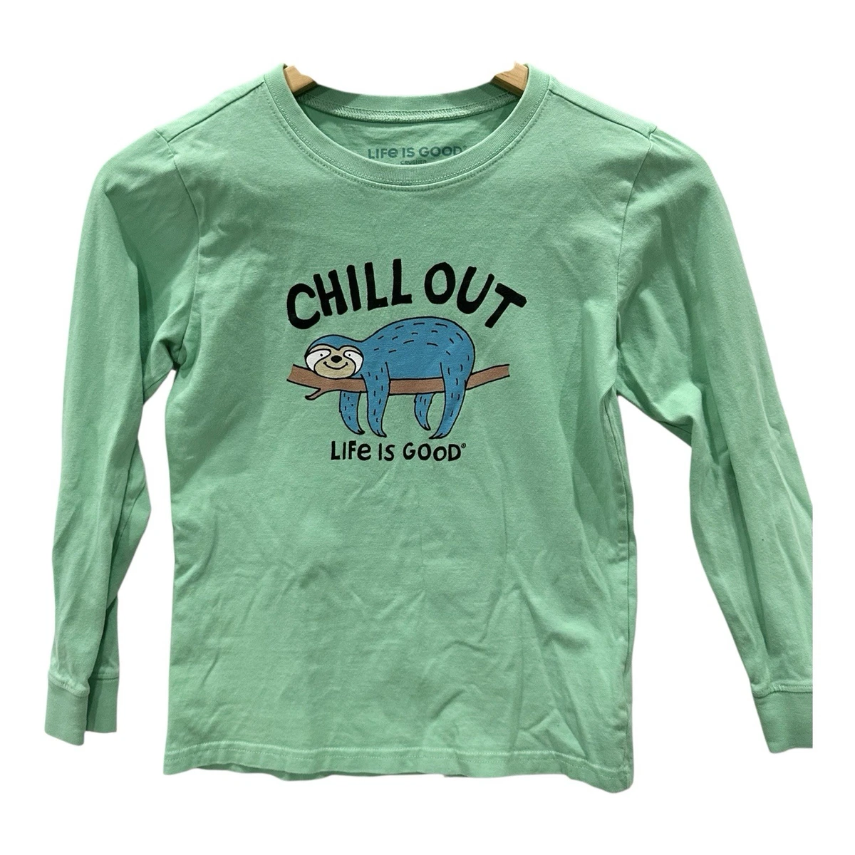 Life is Good Boy Boys Green Tops, Shirts & T-Shirts for Boys for