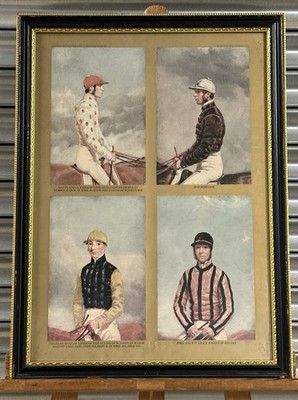 Seltene limitierte Ausgabe von 350 Drucken berühmter Pferderennen-Jockeys, Publ. von Tryon Gallery