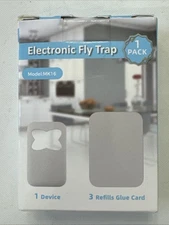 Electroinc Plug In Fly Trap, 1 Device 3 Refills, MK16