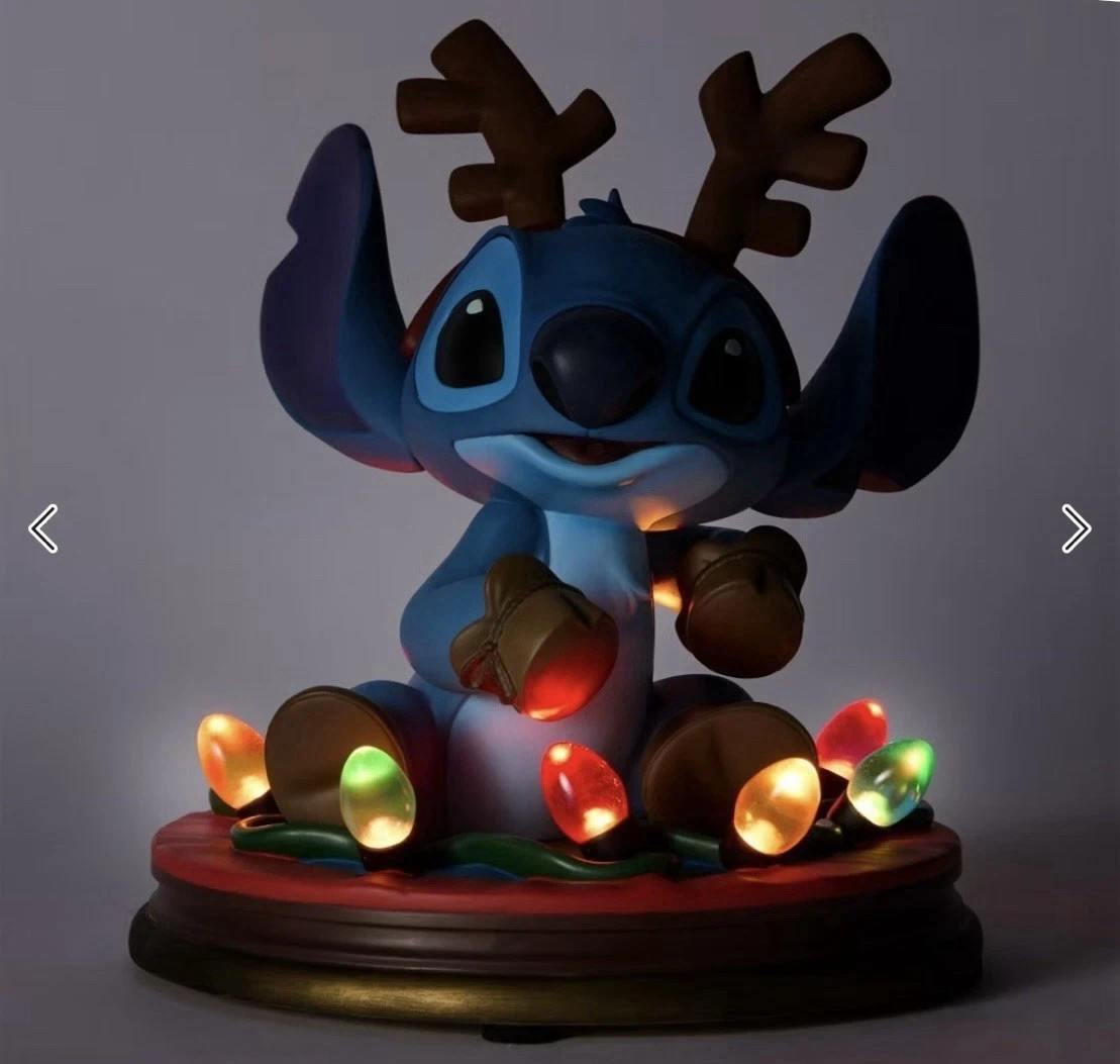 Disney Stitch Light-Up Festive Christmas Figure, Lilo & Stitch