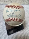 Ken Griffey and Ken Griffey Jr. Autographed American League Baseball NO COA