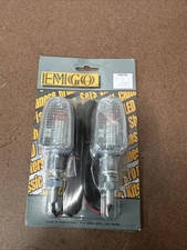 Emgo Mark II Light Clear Lens Universal Turn Signals 61-75697