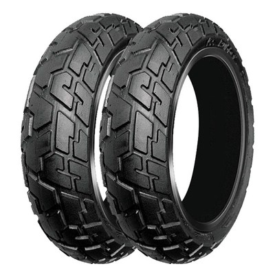 TYRE PAIR VEE RUBBER 100/90-10 56J + 100/90-10 56J VRM-133