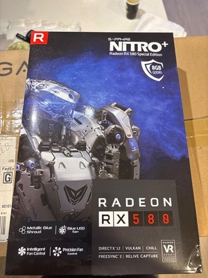 SAPPHIRE NITRO+ RX 580 8G G5 8GB GDDR5 Graphics Card (11265-01-20G)