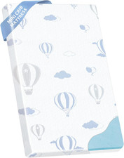 Dual-Sided Memory Foam Pack and Play Mattress Pad with Washable Cover