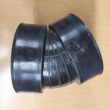 30 degree Bend 150mm Land Drainage Polypipe Rigidrain  twinwall Pipe