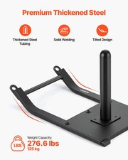 Weight Sled, Steel Power Sled, Fitness Strength Training Sleds for Athletic Exer