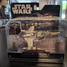 Jazwares Star Wars Micro Galaxy Squadron The Mandalorian's N-1 Starfighter