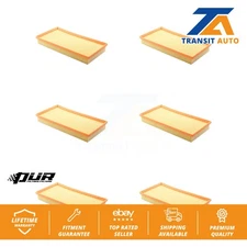 Engine Air Filter (6 Pack) For Volkswagen Jetta Golf Beetle City Audi TT Quattro