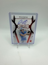 2025 Panini Flawless Isaac Teslaa Rookie Debut Signatures Ruby /15 RC