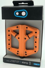 Crank Brothers Stamp 1 Large Orange V1 Platform MTB Mountain Bike Pedals