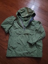 Lands End Quarter Zip Jacket Green Size 5-6M Youth