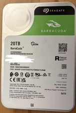 Seagate BarraCuda ST20000DM001 20TB 7200 RPM SATA 6.0Gb 3.5" Internal Hard Drive