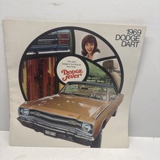 Original 1969 Dodge Dart Deluxe Sales Brochure 69 Swinger 340 Custom Gt Gts