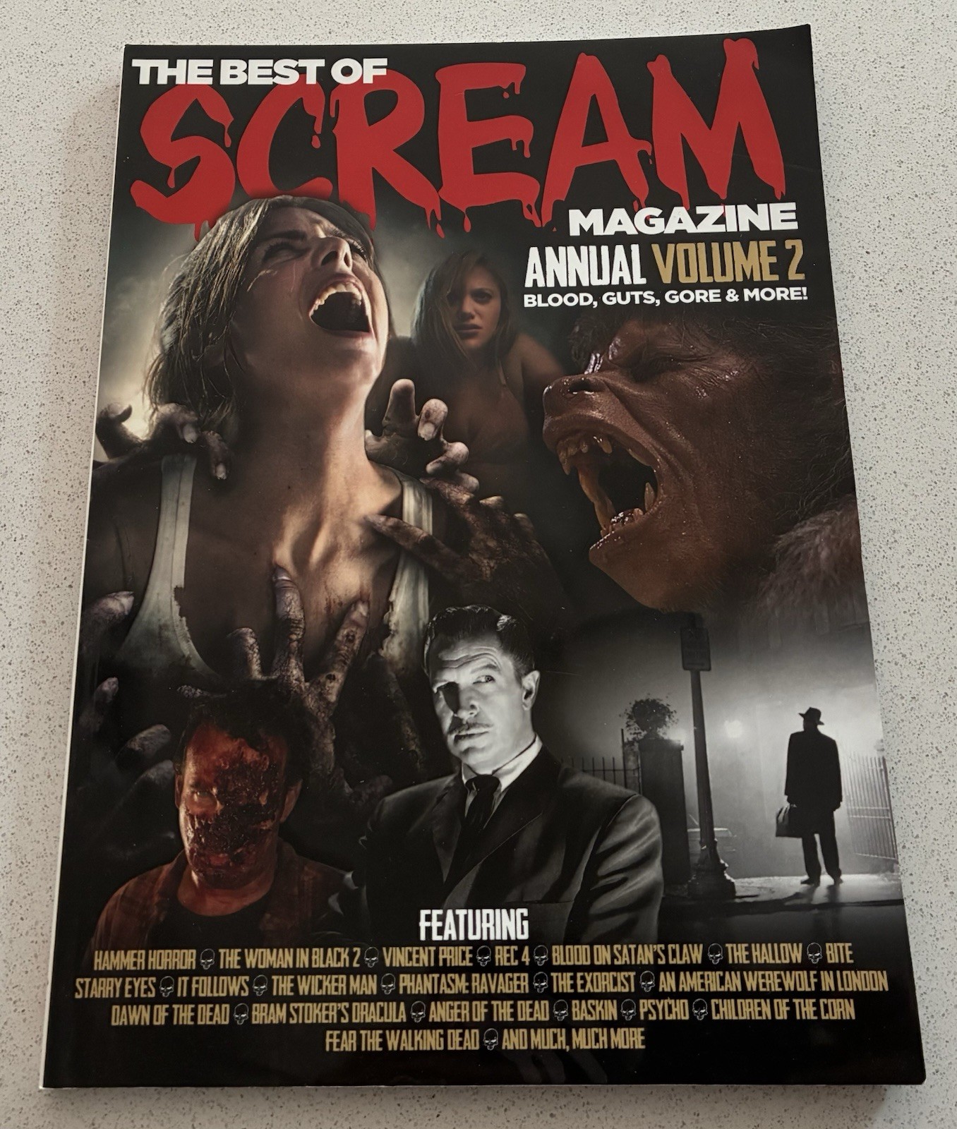 SCREAM HORROR MAGAZINE - ANNUAL VOL 2 - BEST OF - AN AMERICAN WEREWOLF IN LONDON