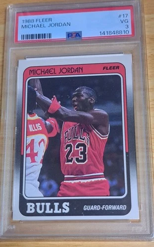 1988 Fleer Jordan RAW