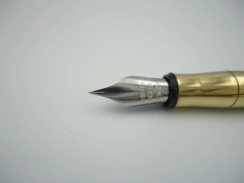 TRAVELER'S COMPANY Solid Brass Fountain Pen Fine Nib Made in Japan New image 12