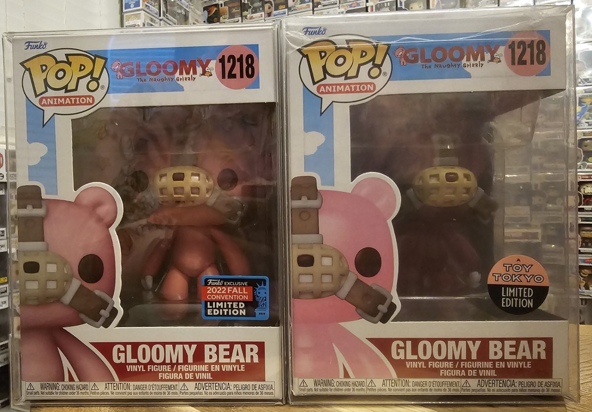 Funko Pop Gloomy Bear #1218 Bundle 2022 Exclusive Fall Convention