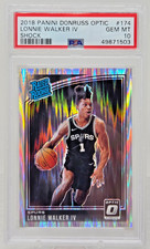 2018 Optic SHOCK REFRACTOR LONNIE WALKER IV RC Rookie Card PSA 10 GEM MINT. rookie card picture