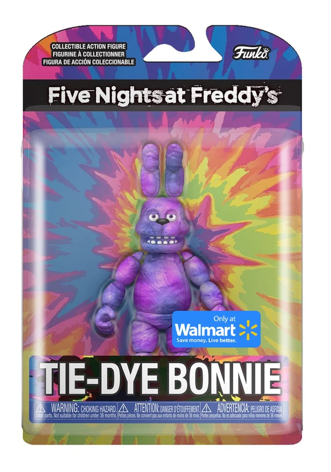 TOYS 'N' GEEK Five Nights at Freddy's: Tie Dye Bonnie Articulated 5" Funko Figure