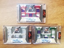 Todd Helton 2024 Leaf Ultimate Sport Quad Patch Auto /2 /3 /4 HOF Inscriptions
