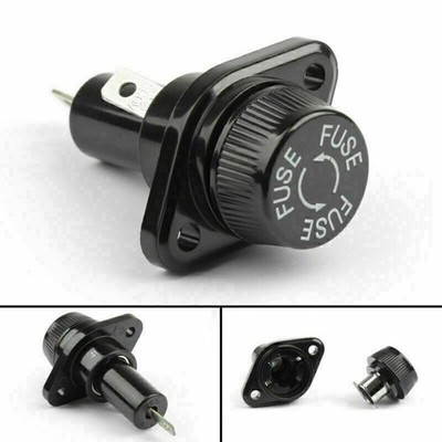 4PCS SCI R3-18 Panel Mount Chassis Fuse Holder For 10x38mm Glass Fuses 30A TR