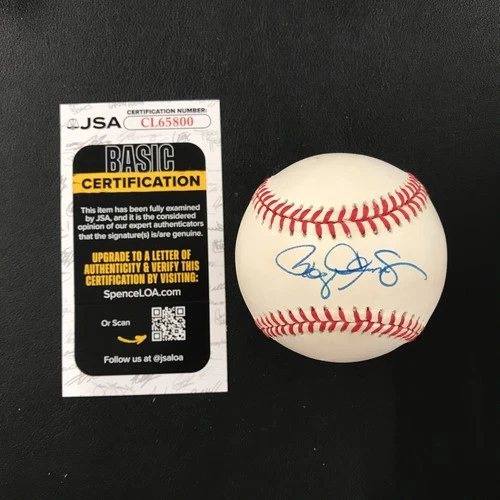 Roger Clemens SIGNED Rawlings AL Baseball JSA Certified Red Sox/Yankees Legend