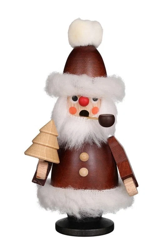 New in Box - Ulbricht Natural Santa Claus - Mini German Incense Smoker #35-780