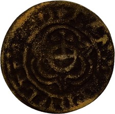 Rechenpfennig Jeton Apfelpfennig 23 mm/ 1,1 g Original Münze #HOK111