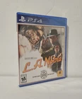 L.A. Noire Remastered -  Sony Playstation 4 PS4 - New Sealed!