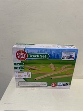 Playtive Track Set 16 Piece Set Age 3+ Beechwood