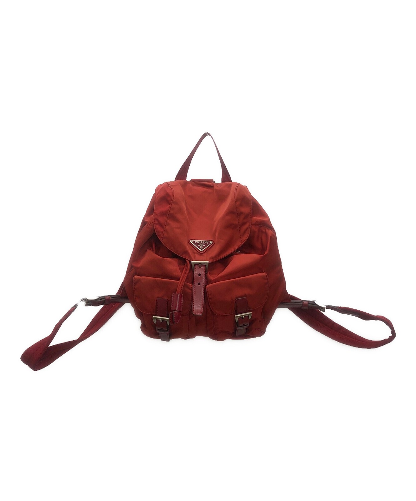 Prada Backpack Daypack Triangle Logo Tessuto Nylo… - image 2