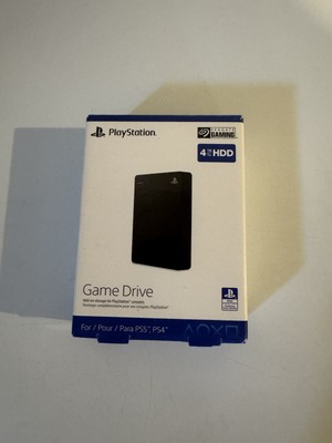 Seagate Game Drive PS4/PS5 4TB USB 3.0 Portable External HDD