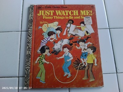 Just Watch Me!, A Little Golden Book,1975(Children's Hardcover)