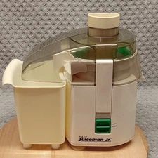 The Juiceman Jr. Fruit Juicer Automatic Juicer JM-1 Tested / Works