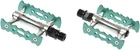 Bianchi Flat Pedal Celeste Color with Bianchi Logo 232g L60xW100xH20mm